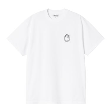 T-shirt Carhartt WIP Short Sleeve Charms T-Shirt Hvid | I034410_9, 2