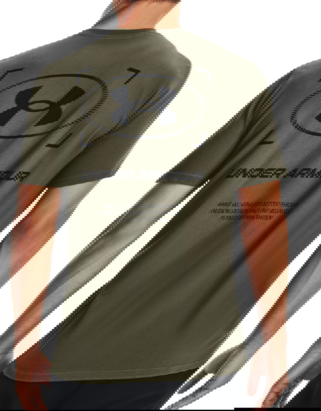 T-shirt Under Armour Under Armour UA Utility Symbol T-Shirt Grøn | 1366453-390, 1