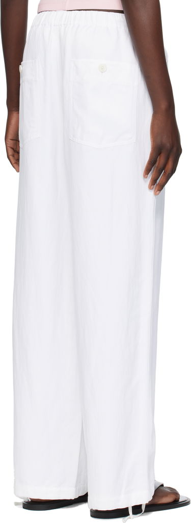 Bukser rag & bone rag & bone Adina Beach Trousers Hvid | WAW25P70082908, 2