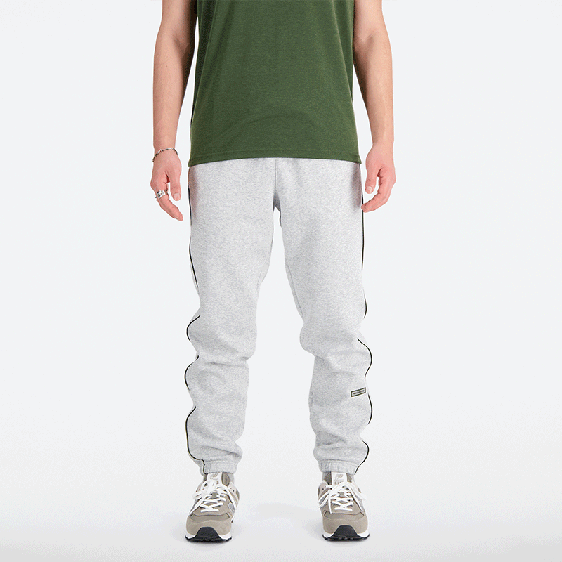 Joggingbukser New Balance Sweatpants Hvid | MP33518AG, 0