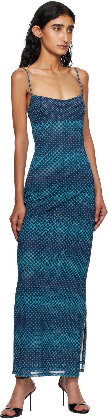 Kjole Miaou Miaou Thais Maxi Dress Blå | 5019PM1WRP, 3