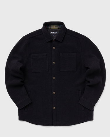 Skjorte Barbour Marlow Wool Overshirt Mørkeblå | MOS0444NY72, 0