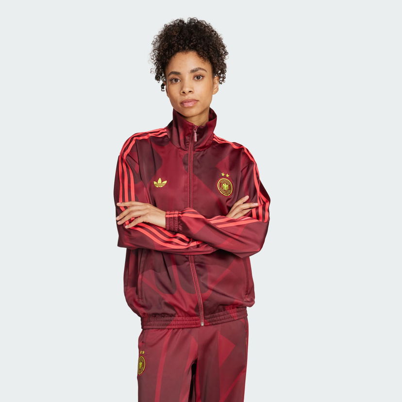 Jakke adidas Performance Germany Track Jacket Rød | JJ0351