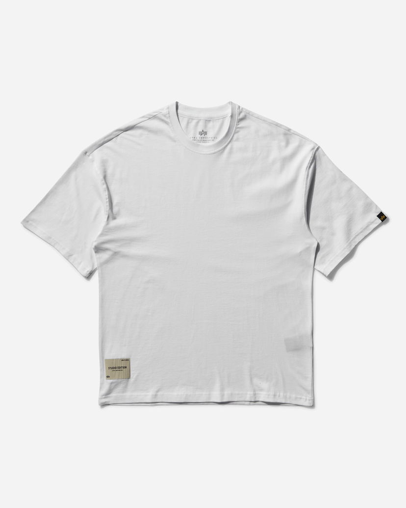 T-shirt Alpha Industries Studio Edition T-Shirt Hvid | X156550 09