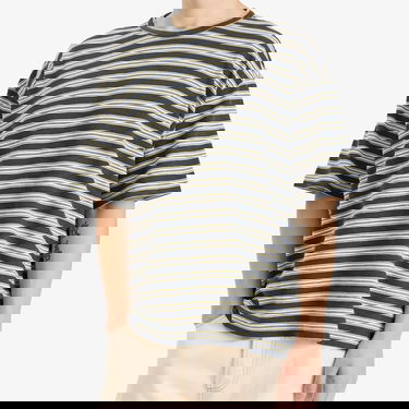 T-shirt YMC YMC Triple Jacquard Stripe T-Shirt, Size Large Grå | P6YMJ-90, 5