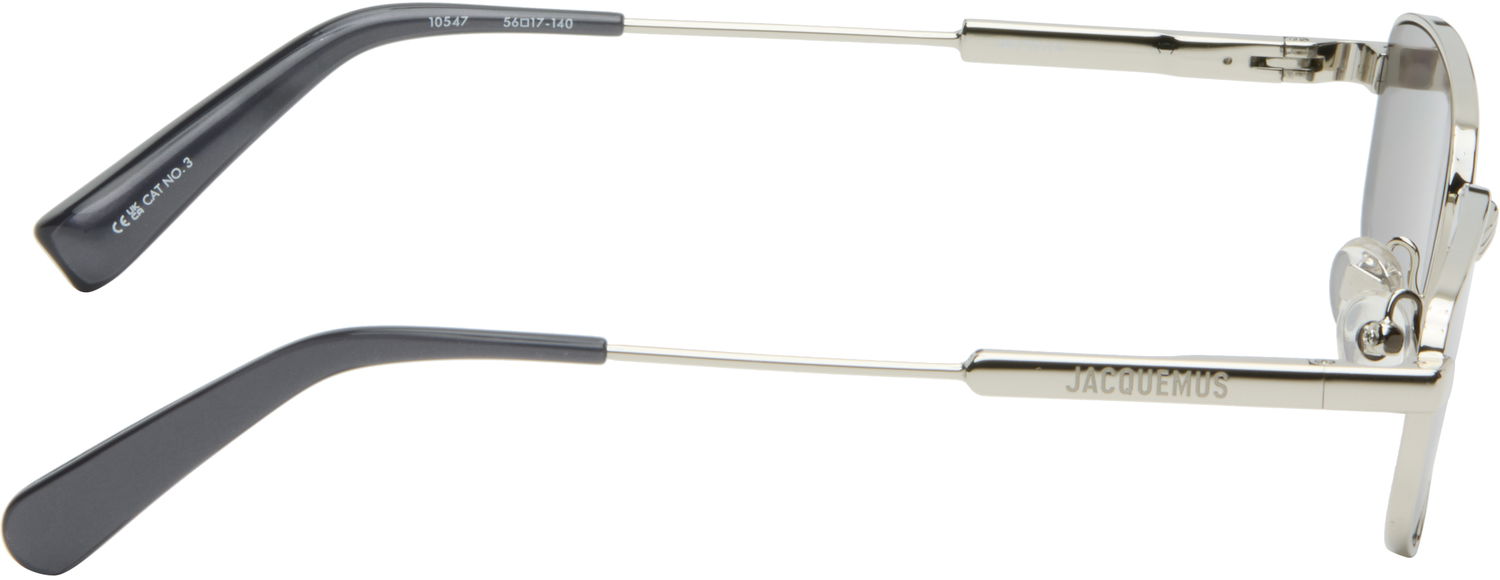 Solbriller Jacquemus Jacquemus 'The Sera' Sunglasses Metalisk | JAC121C4SUN, 1