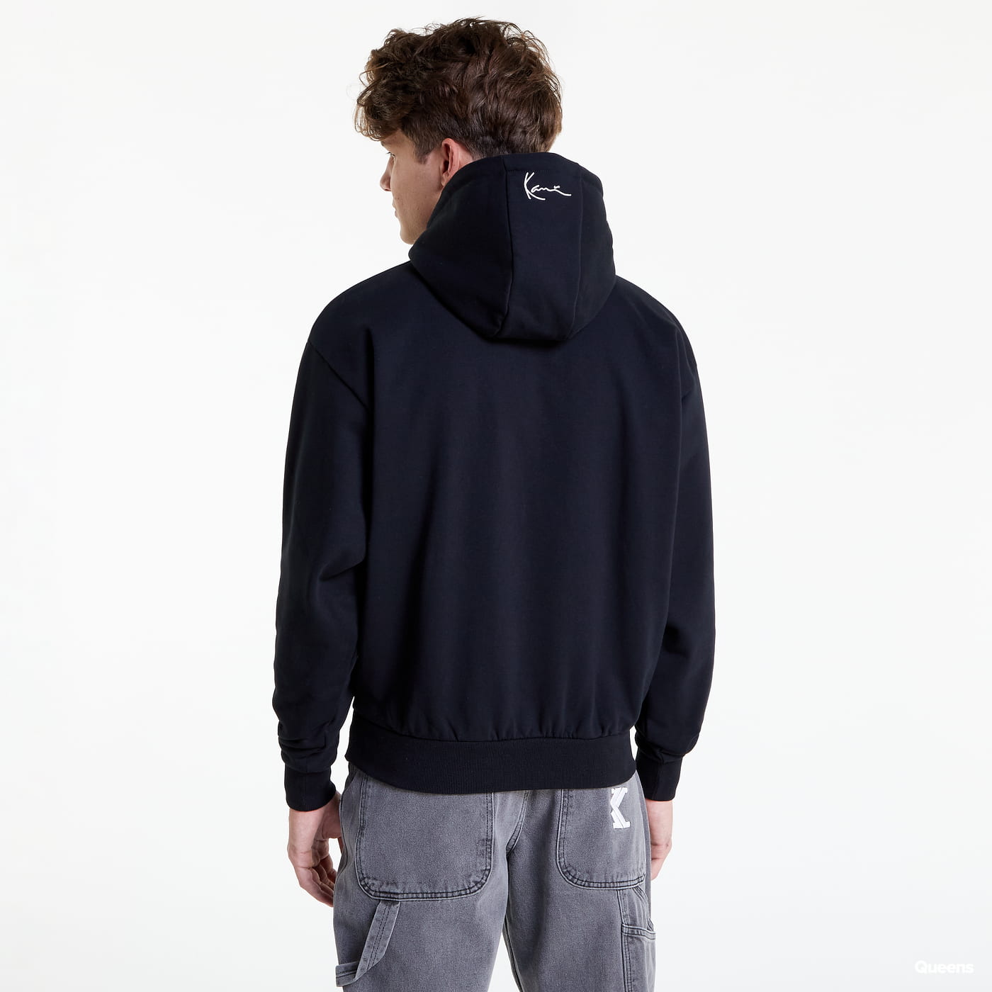Sweatshirt Karl Kani Retro Patch Hoodie Sort | KM223-049-2, 1