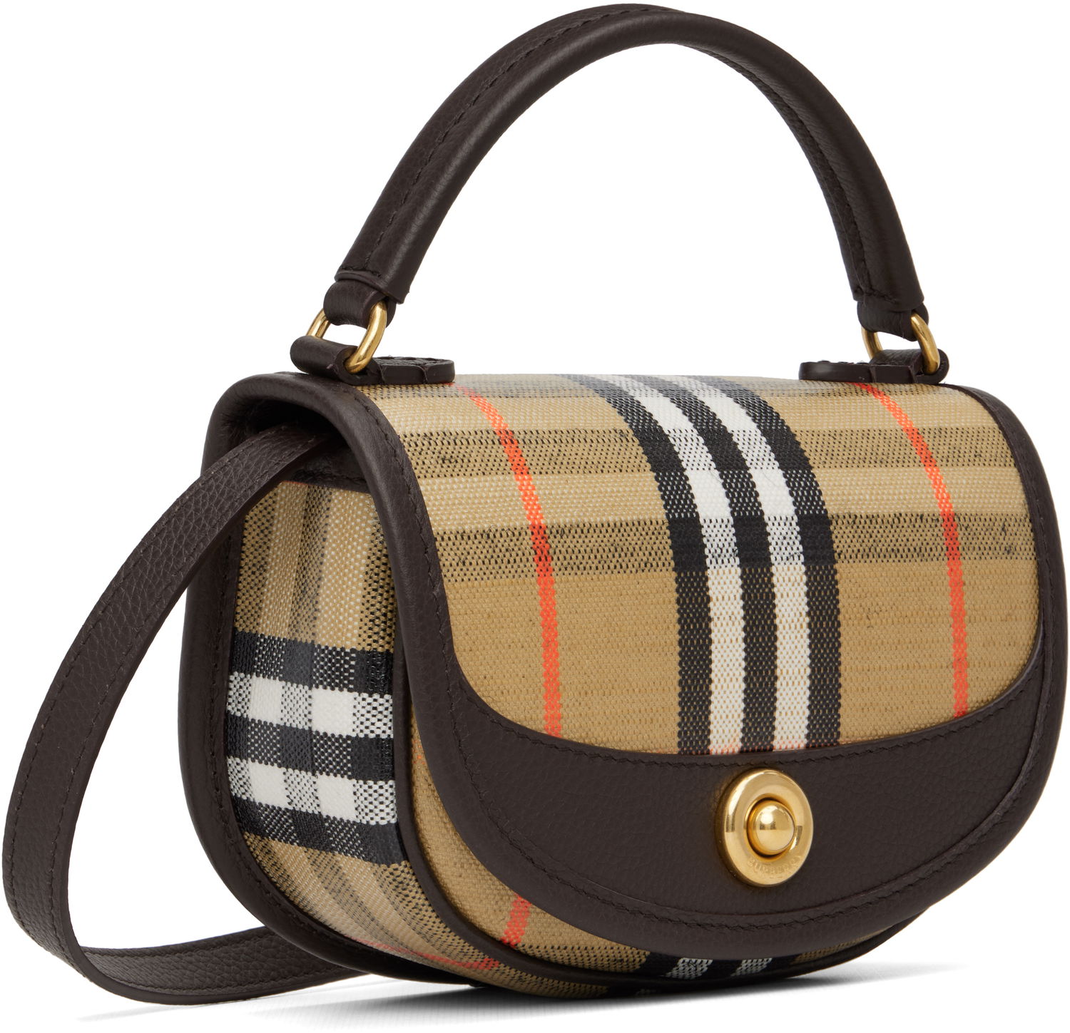 Håndtaske Burberry Burberry Highlands Mini Bag Beige | 8112240, 1