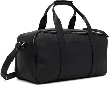 Rejsetaske Maison Margiela MM6 Maison Margiela Leather Travel Duffle Sort | SB6WI0006 P8326, 2
