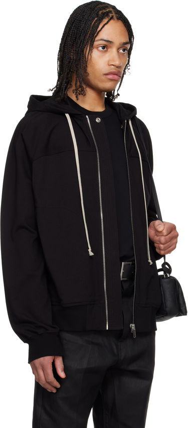 Sweatshirt Rick Owens Rick Owens Hollywood Windbreaker Hoodie Beige | RU01E5241 BA, 4