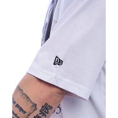 T-shirt New Era New Era MLB NY Yankees Script Graphic Tee Hvid | 60596279, 2