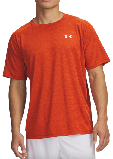 T-shirt Under Armour T-Shirt Tech Textured SS Orange | 1382796-844, 0