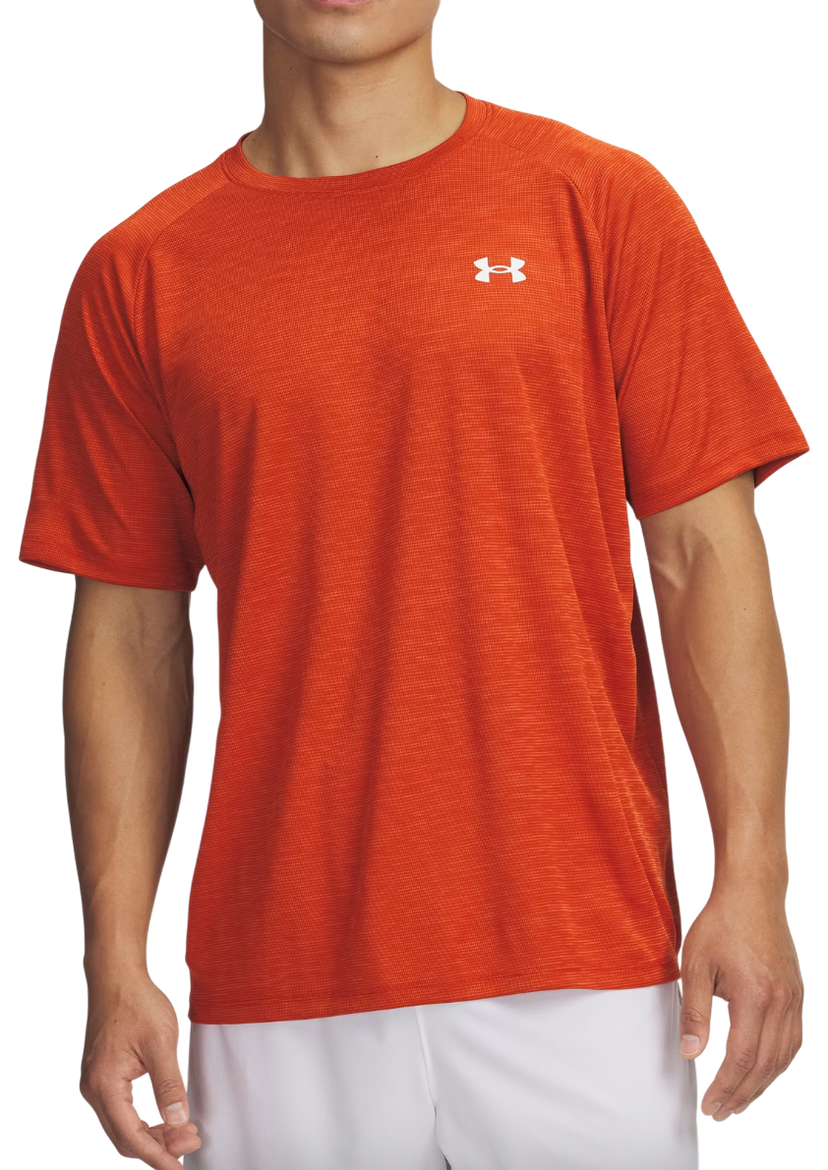 T-shirt Under Armour T-Shirt Tech Textured SS Orange | 1382796-844