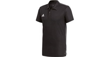 Polo skjorte adidas Originals Core 18 Polo Shirt Sort | ce9037, 1