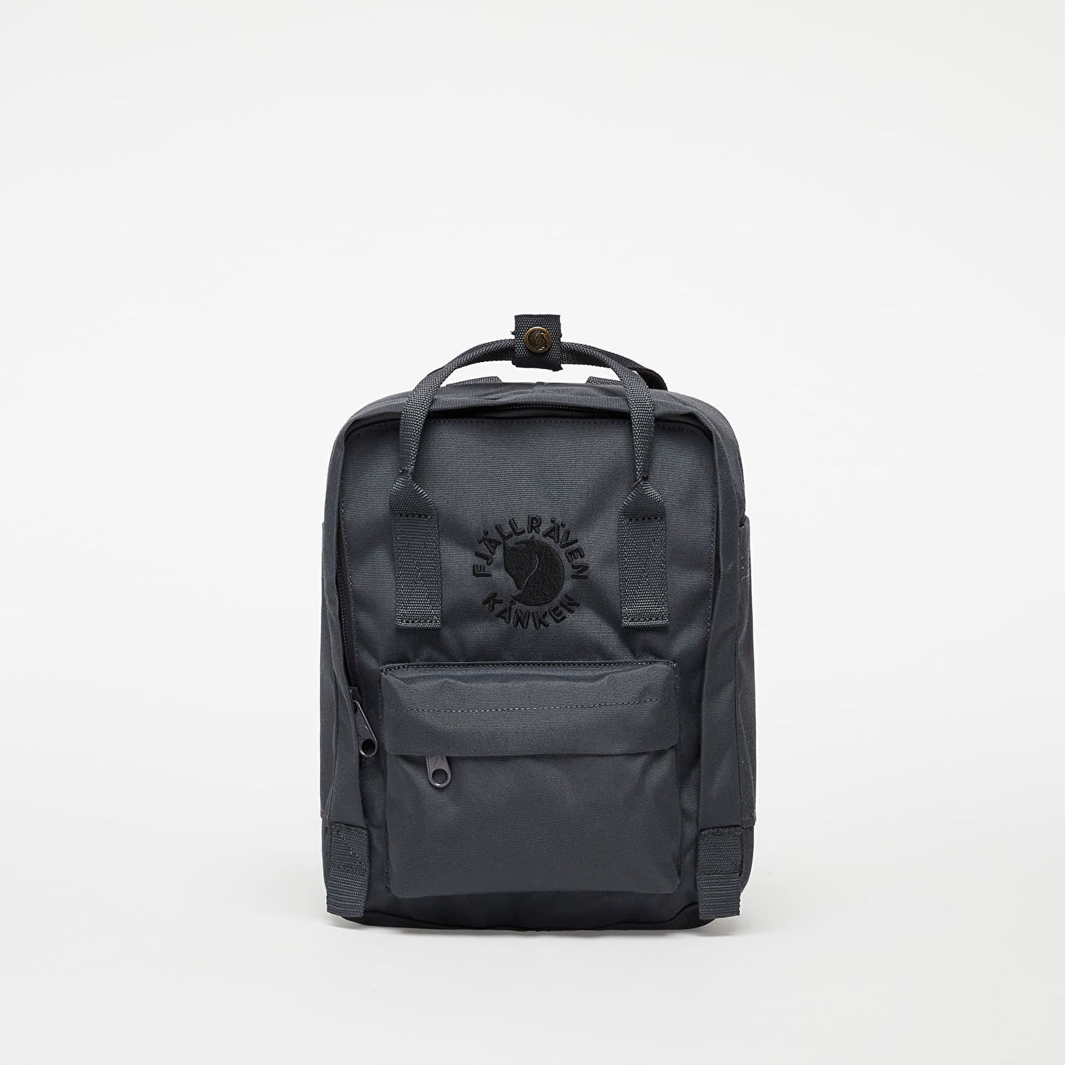 Rygsæk FJÄLLRÄVEN Re-Kånken Mini Slate Grå | F23549-041, 0