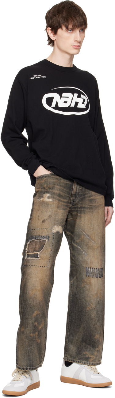 T-shirt Neighborhood Neighborhood NH LS-6 Long Sleeve T-Shirt Sort | 251PCNH-LT06, 3