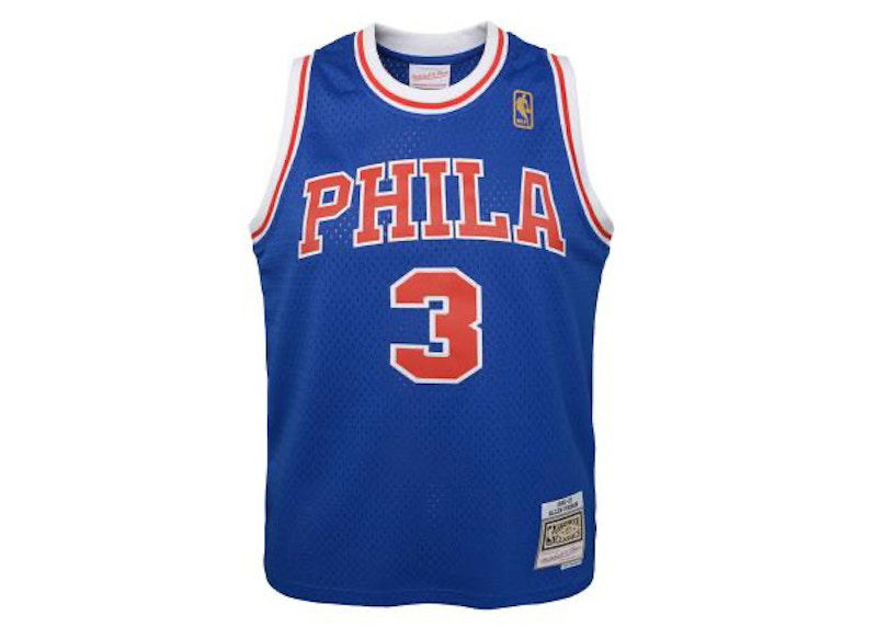 Jersey Mitchell & Ness Mitchell & Ness Philadelphia 76Ers Allen Iverson 1996-97 Swingman Jersey Blå | 9N2B7BLT0-76RIA-Y96