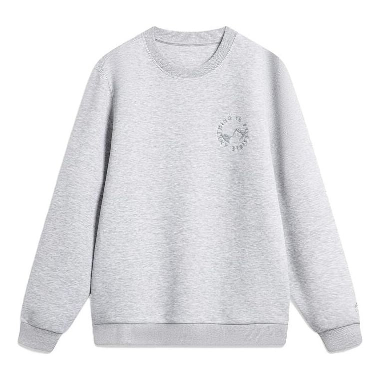 Sweatshirt Li-Ning Graphic Sweatshirt Grå | AWDT759-1