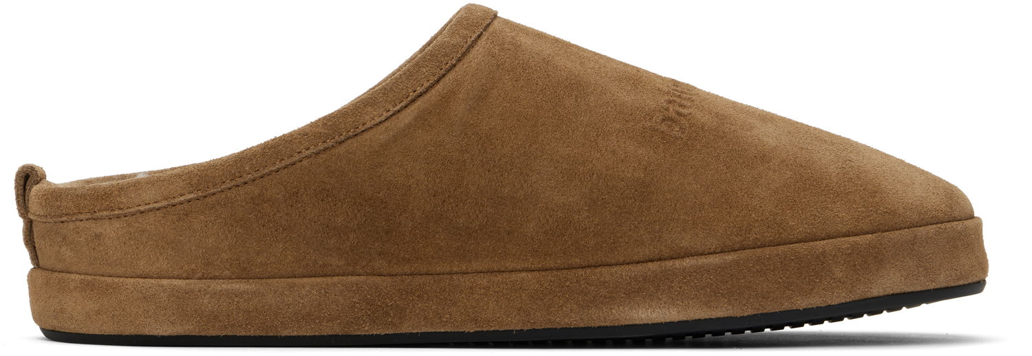 Tøj Balenciaga Balenciaga Alaska Slippers Brun | 810541WBFC1, 0