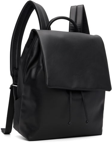 Rygsæk Marsèll Marsell Patta Leather Backpack Sort | MB0430 P010666, 4