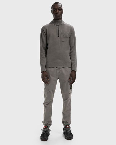 Sweater C.P. Company Half Zip Knit Sweater Grå | 19CMKN236A110432A-921, 1
