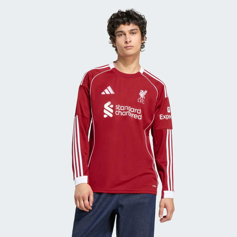Jersey adidas Performance Liverpool FC 25/26 Home Jersey Long Sleeve Rød | JV6456