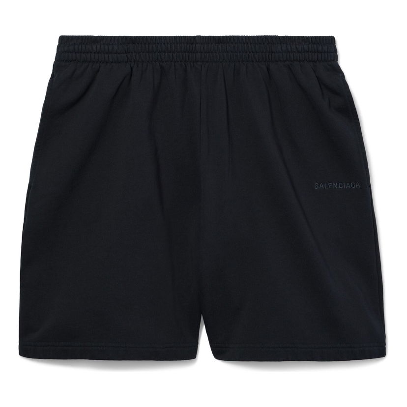 Shorts Balenciaga Sweat Shorts Sort | 676137TRVM61041