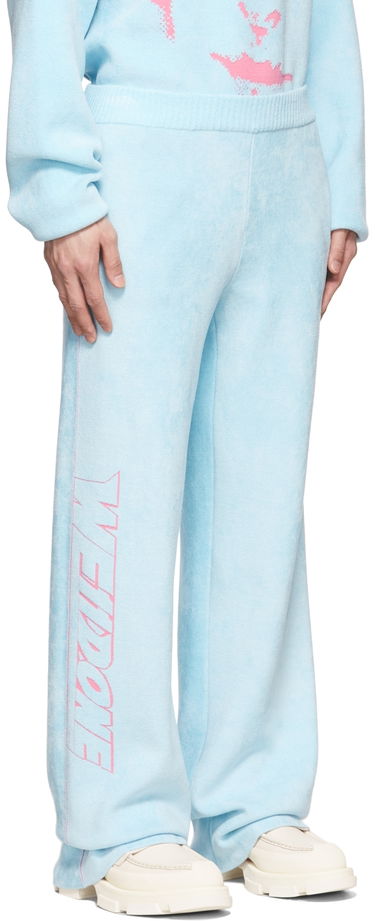 Joggingbukser We11done We11done Viscose Lounge Pants Blå | WD-KP1-22-626-U-SK, 1