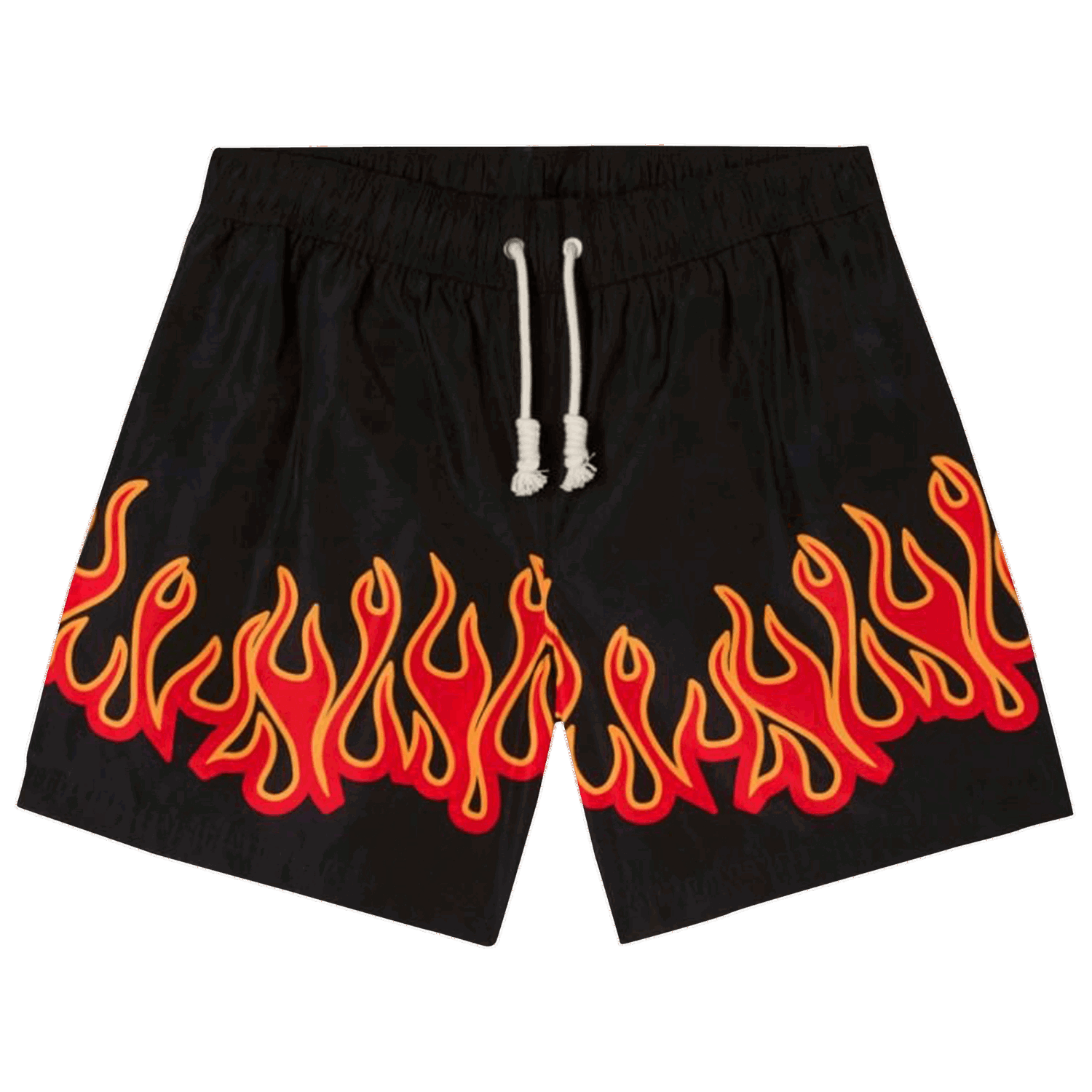 Badetøj Palm Angels Burning Flames Print Swim Short Sort | PMFA011F22FAB0011025, 0
