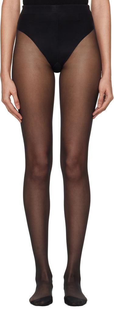 Sokker Dolce & Gabbana Sheer Tights With Logo Sort | O4A33T ON02S, 0