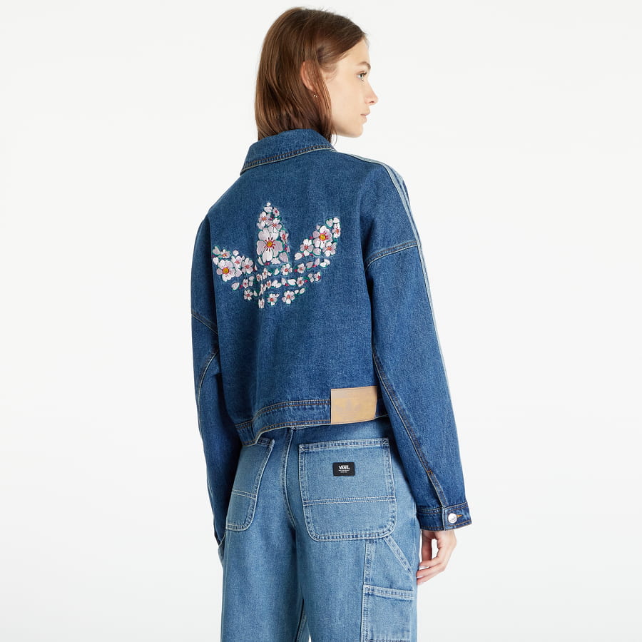 Jakke adidas Originals Denim Jacket Blå | IP3767, 1