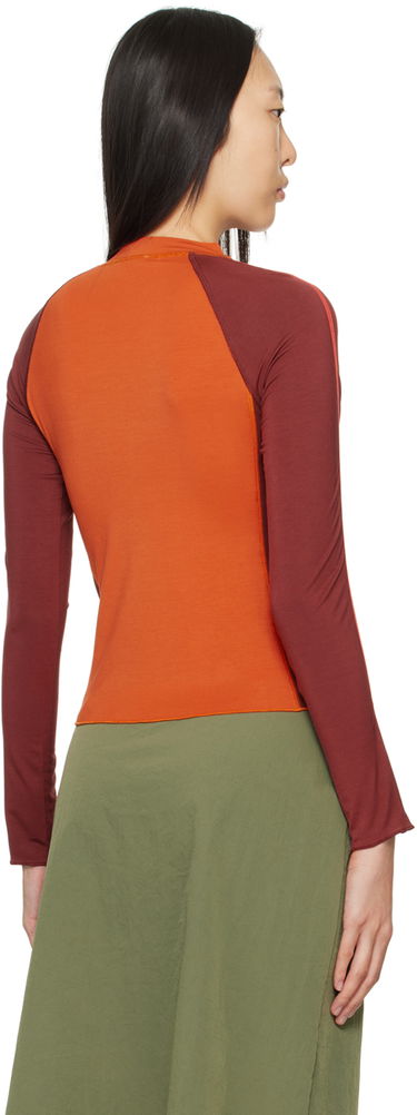 T-shirt Miaou Miaou Madeline Long Sleeve T-Shirt Orange | 7126TJBCRI, 2