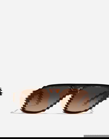 Solbriller Dolce & Gabbana Costiera Pilot Style Sunglasses with Gradient Lenses Brun | VG4516VP7139V000, 0