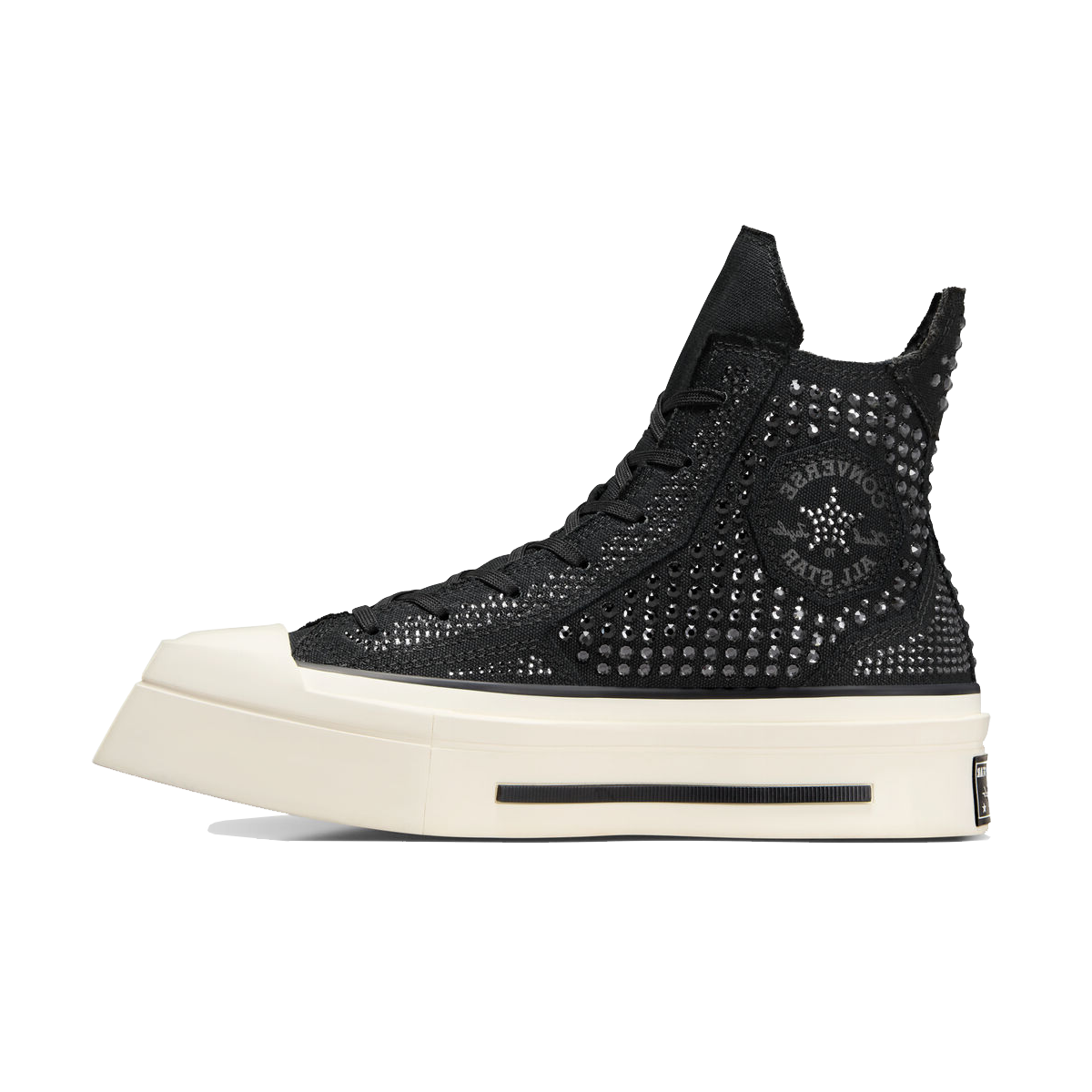 Sneakers og sko Converse Swarovski® x Chuck 70 De Luxe Squared "Black" W Sort | A09070C, 0