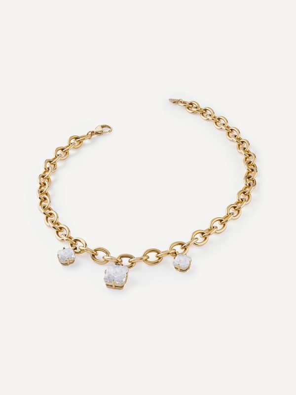 Halskæde GUESS “Flashing Lights” Necklace Metalisk | JUBN04231JW, 0