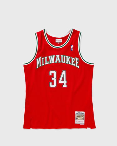 Jersey Mitchell & Ness NBA Milwaukee Bucks Alternate 2014 GIANNIS ANTEOKOUNMPO #34 Jersey Rød | JY8726-MBURED1, 0
