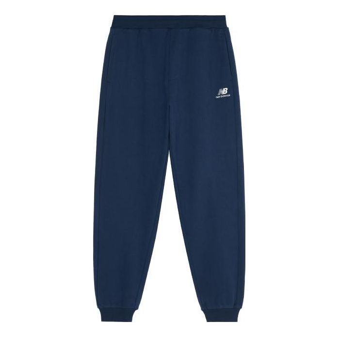 Joggingbukser New Balance Essentials Logo Pants Blå | 6LD38101-NV