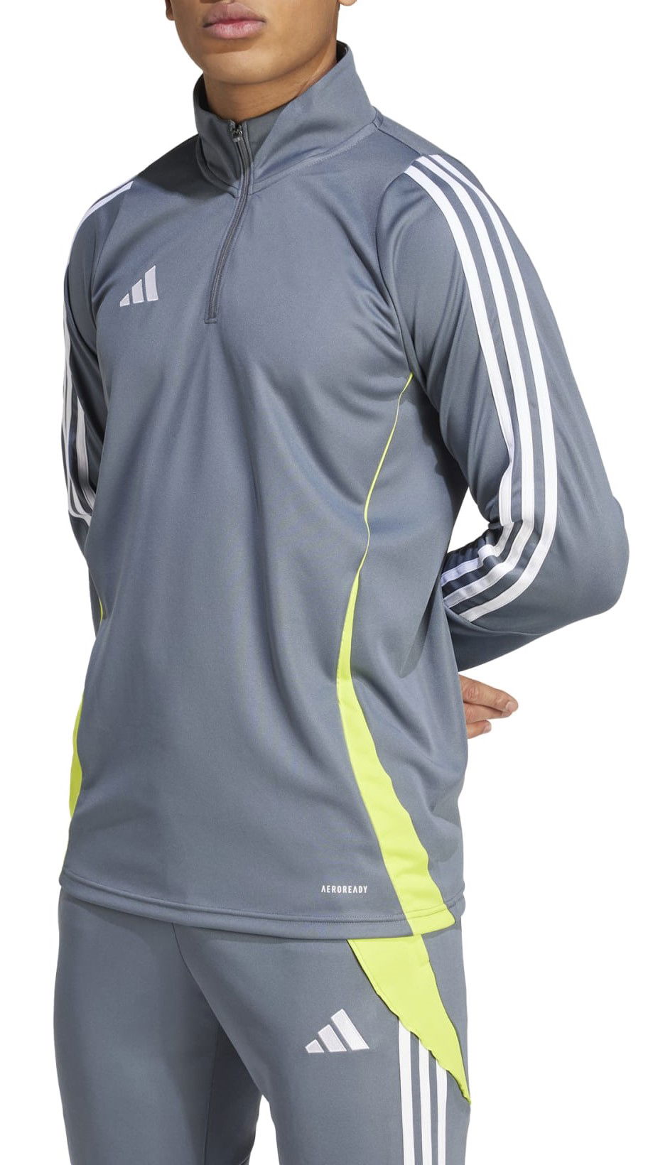 T-shirt adidas Performance adidas TIRO24 TRTOP Grå | iv6954, 0