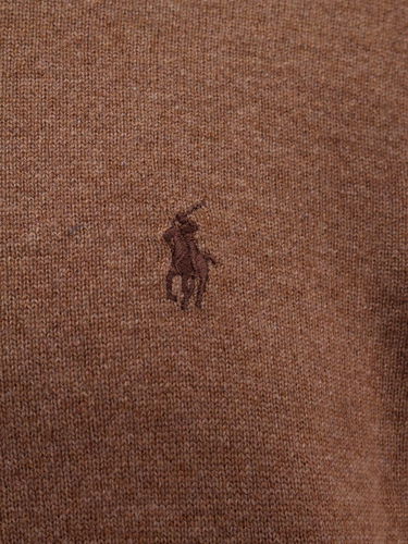 Sweater Polo by Ralph Lauren Sweater Crewneck Brun | 710876714012, 2