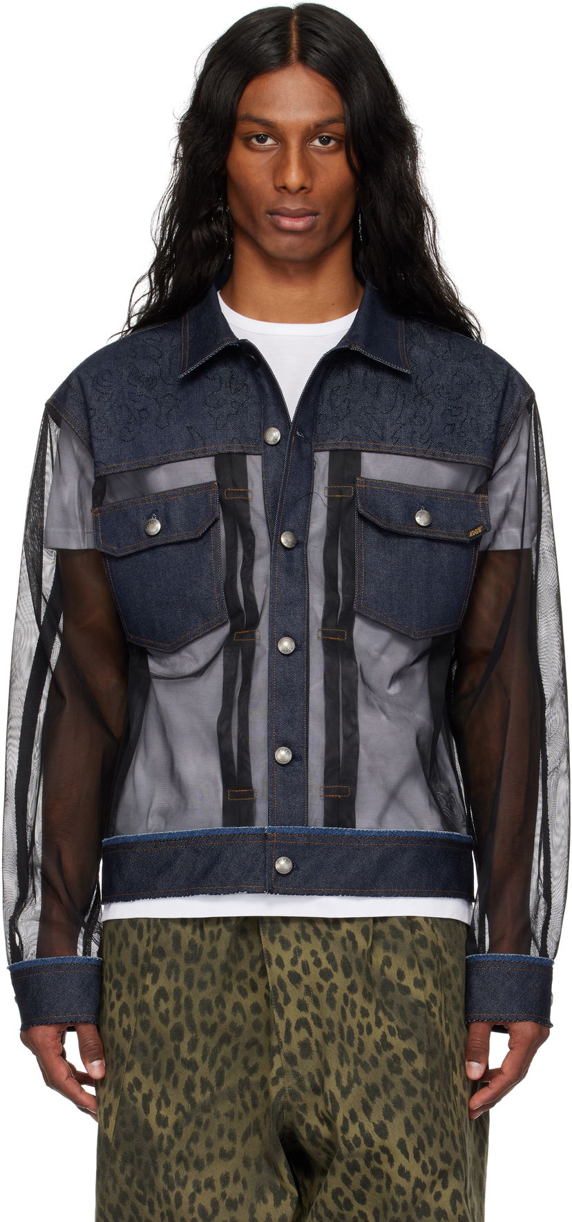 Jakke Andersson Bell Andersson Bell Tonny Sheer Denim Jacket Blå | awa695m