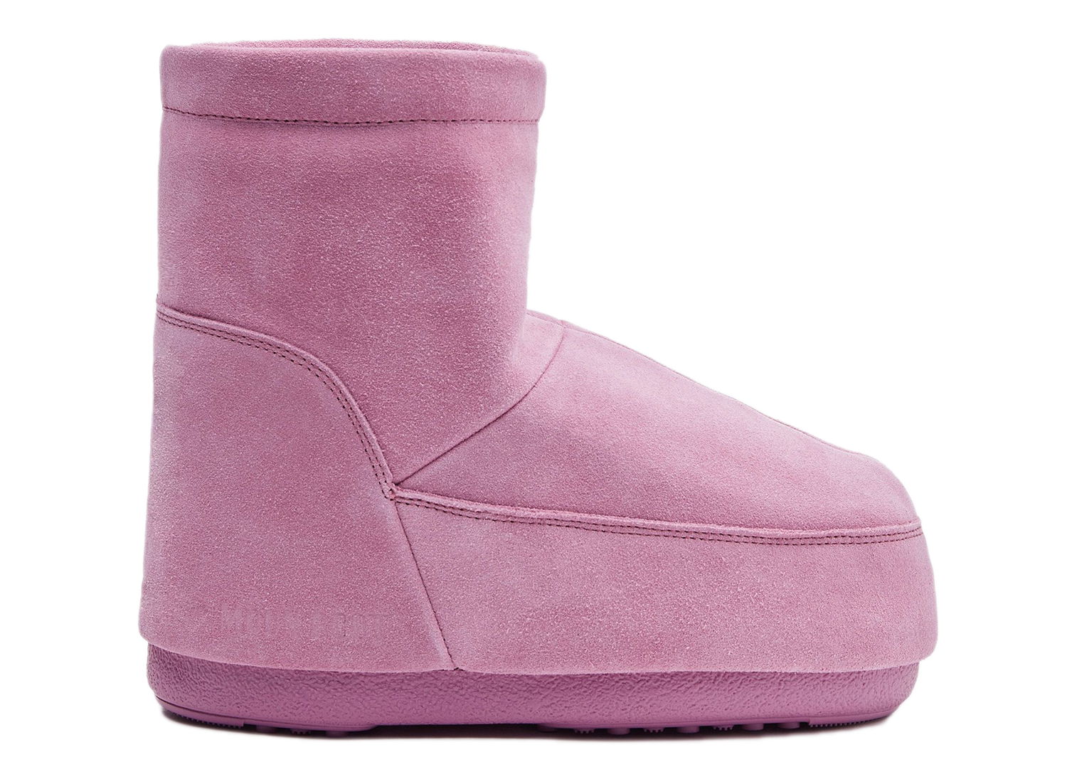 Sneakers og sko Moon Boot No Lace Suede Boot Pink Lyserød | 14094000003, 0