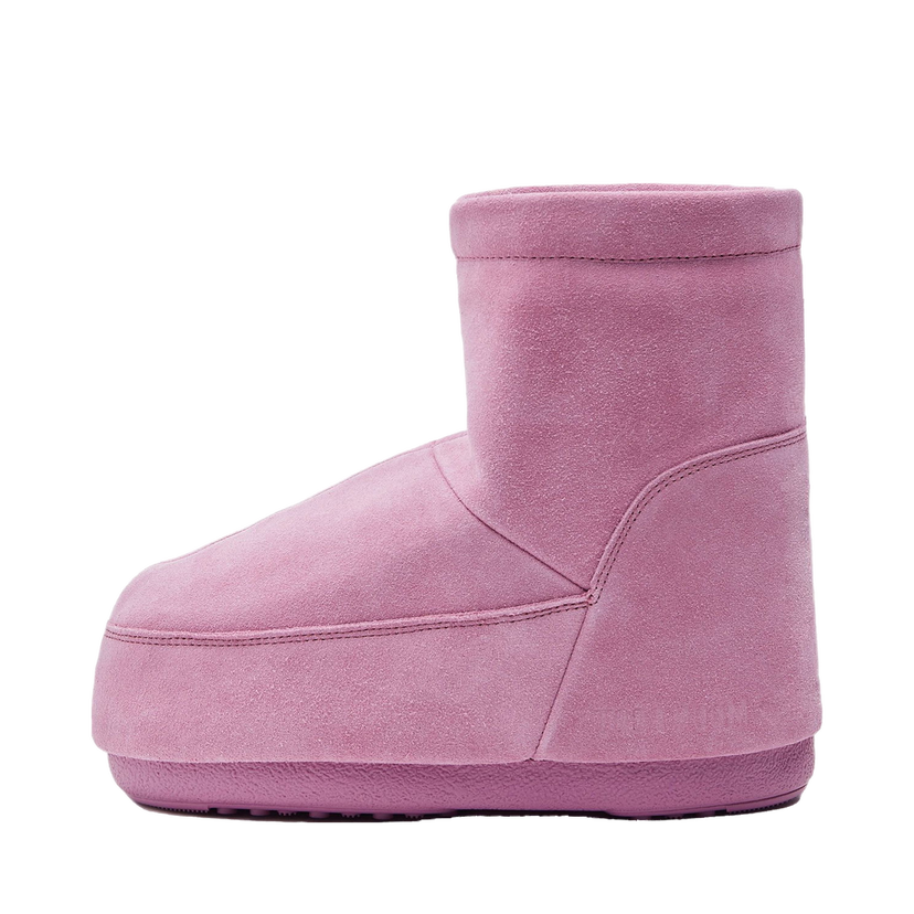 Sneakers og sko Moon Boot No Lace Suede Boot Pink Lyserød | 14094000003