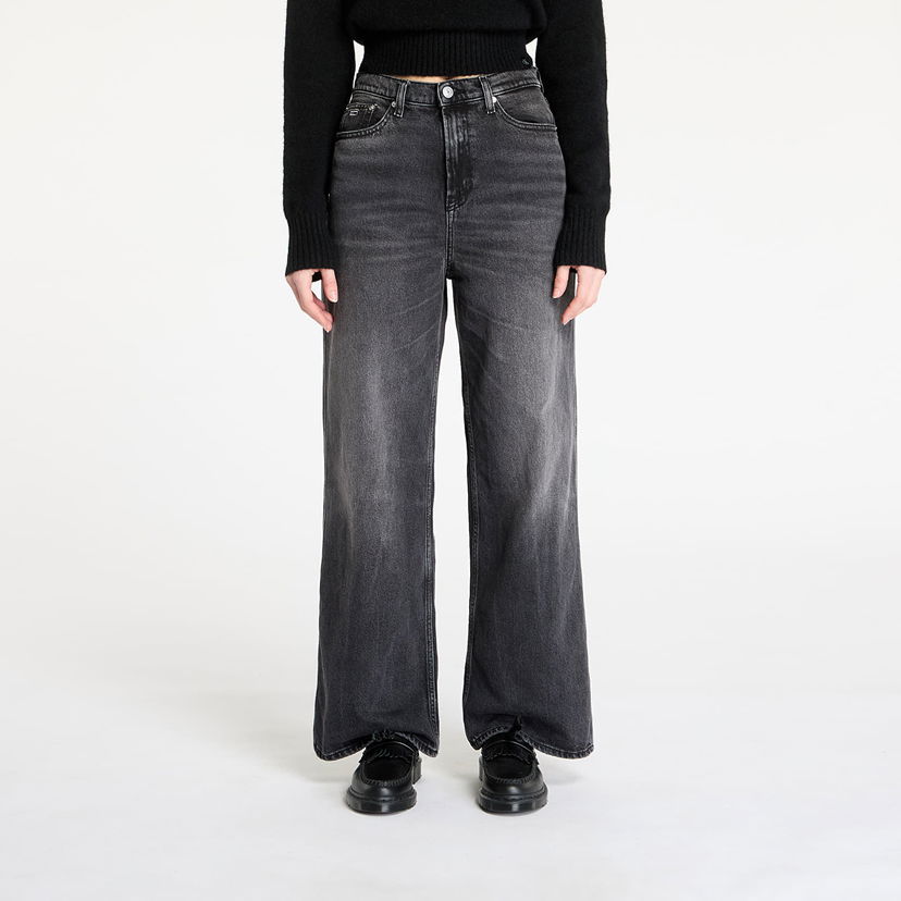 Jeans Tommy Hilfiger Tommy Jeans Claire High Rise Wide Leg Jeans W28/L32 Sort | DW0DW19578 1BZ