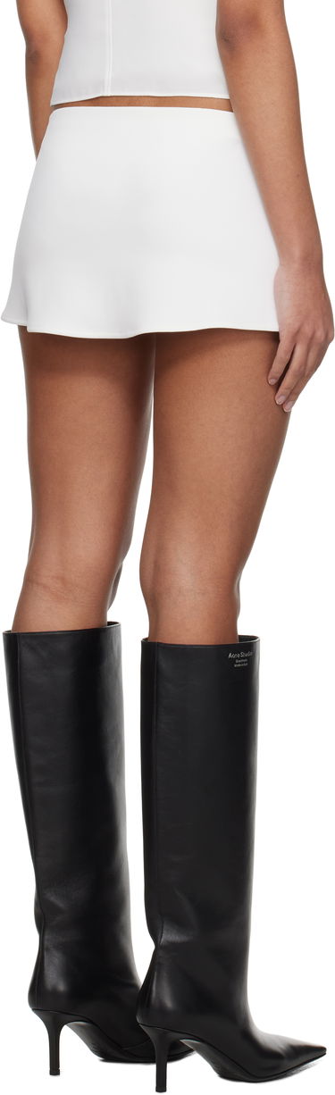 Nederdel GUIZIO Guizio Micro Stretch Miniskirt Hvid | C00301K022, 2