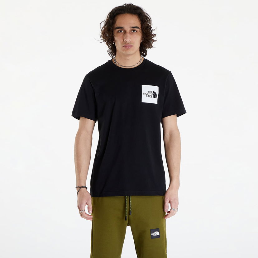 T-shirt The North Face S/S Fine Tee TNF Black Sort | NF0A87NDJK31