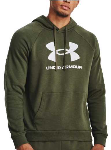 Sweatshirt Under Armour Rival Fleece Grøn | 1379758-390