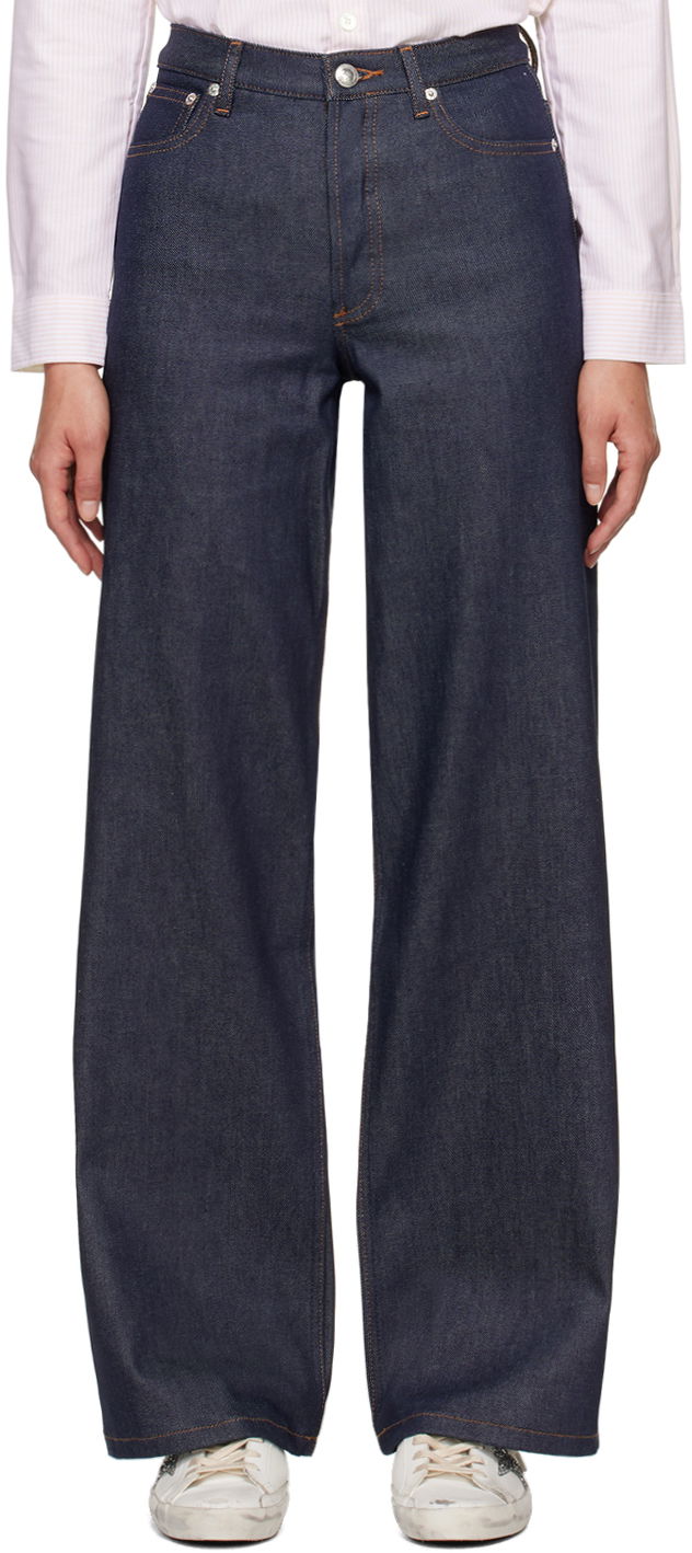 Jeans A.P.C. Elisabeth Jeans Blå | COZZI-F09181