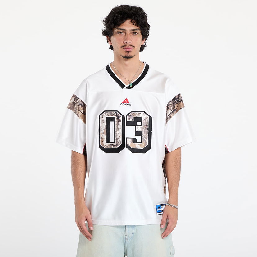 Jersey adidas Originals adidas Originals Camo Football Jersey Hvid | KD6247