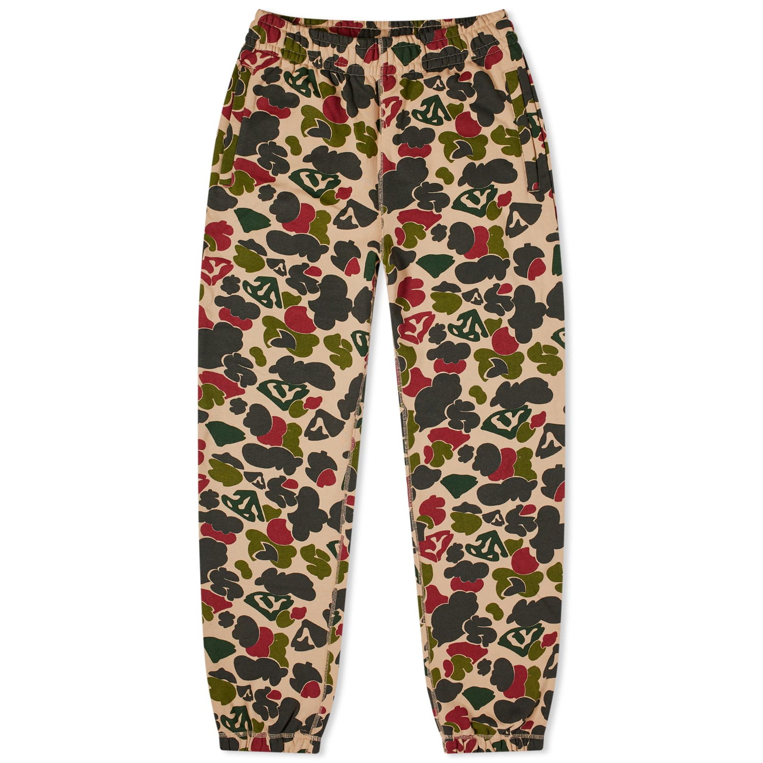 Joggingbukser BILLIONAIRE BOYS CLUB Duck Camo Sweatpants Grøn | B23418-MLT, 0