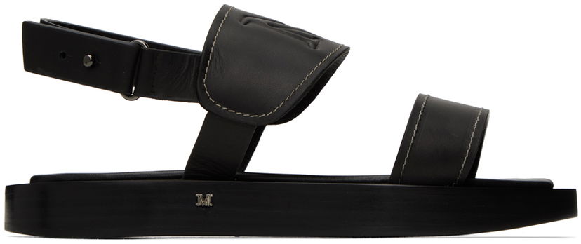 Tøj Max Mara Max Mara Diana Sandals Sort | 2345213131600 MM81336